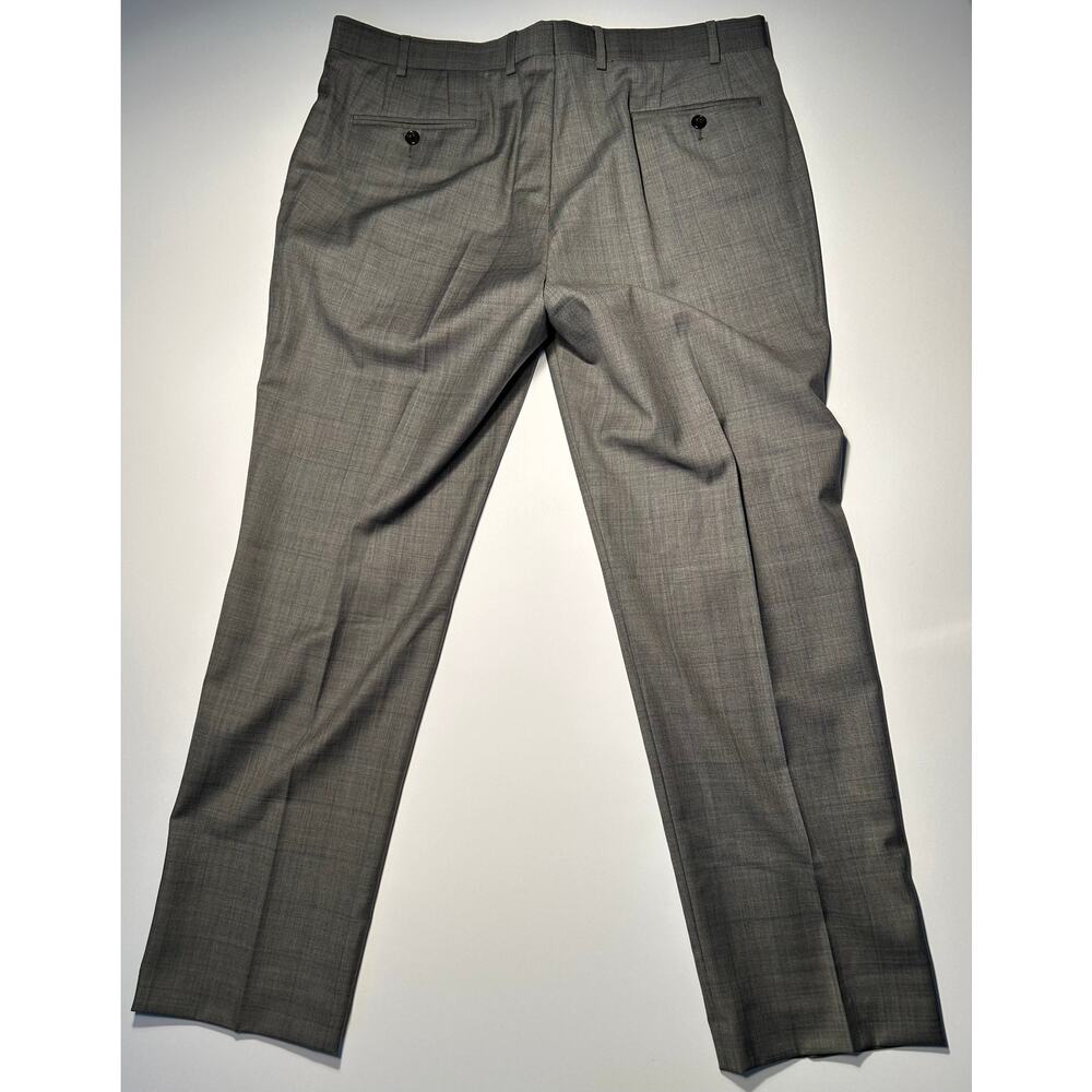 Lauren Ralph Lauren Men’s 42R Gray Wool Blend Suit Windowpane Check 36x30 - Picture 9 of 10